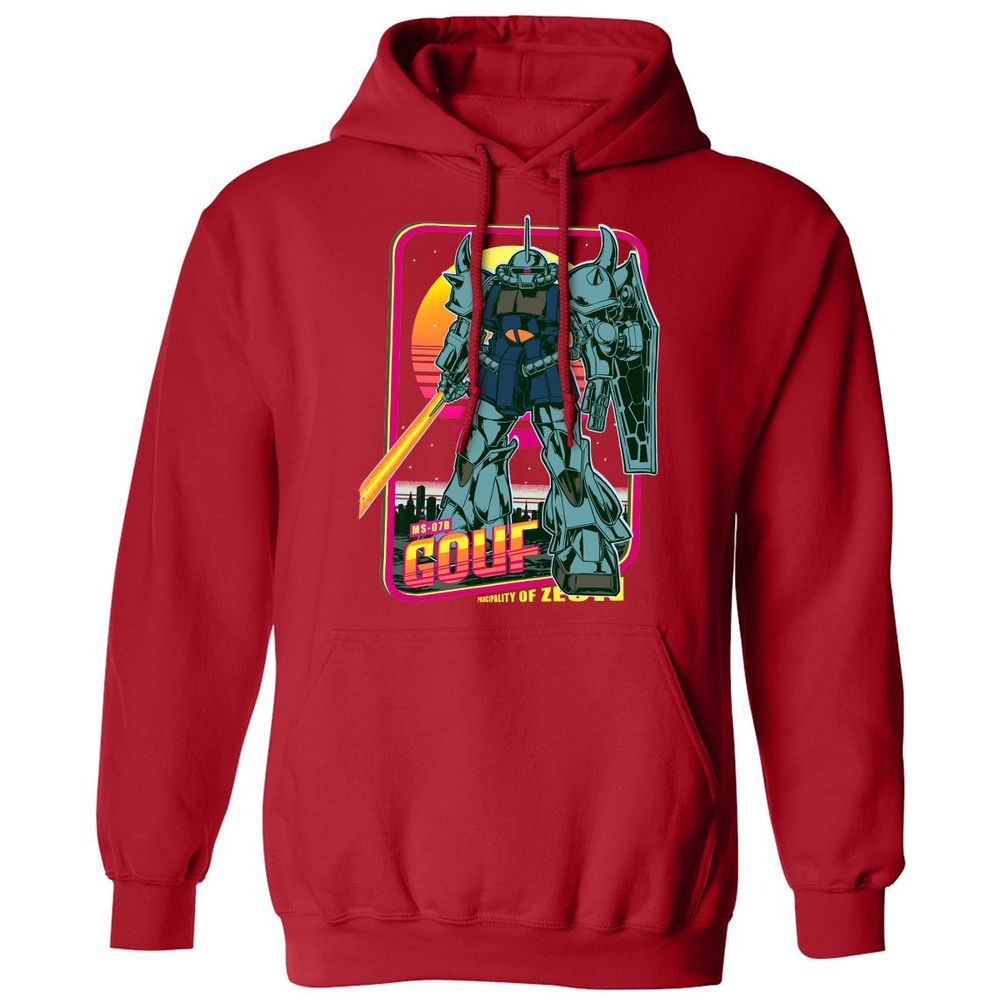 Classic Unisex Hoodie - 38Z1KXVS - Red - 5