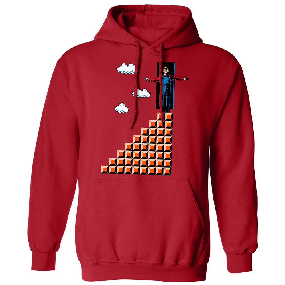 Classic Unisex Hoodie - V8QJR2K6 - Red - 5