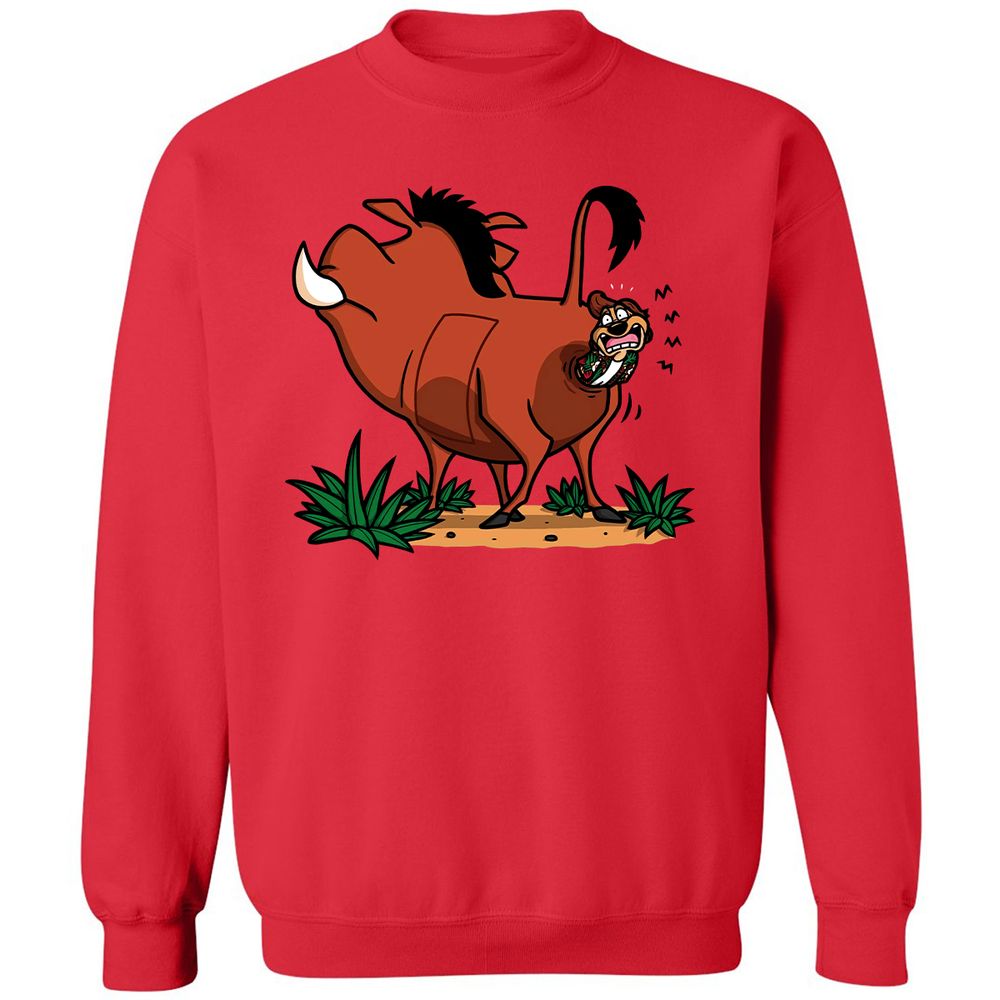 Classic Unisex Sweatshirt - BXF65F18 - Red - 5