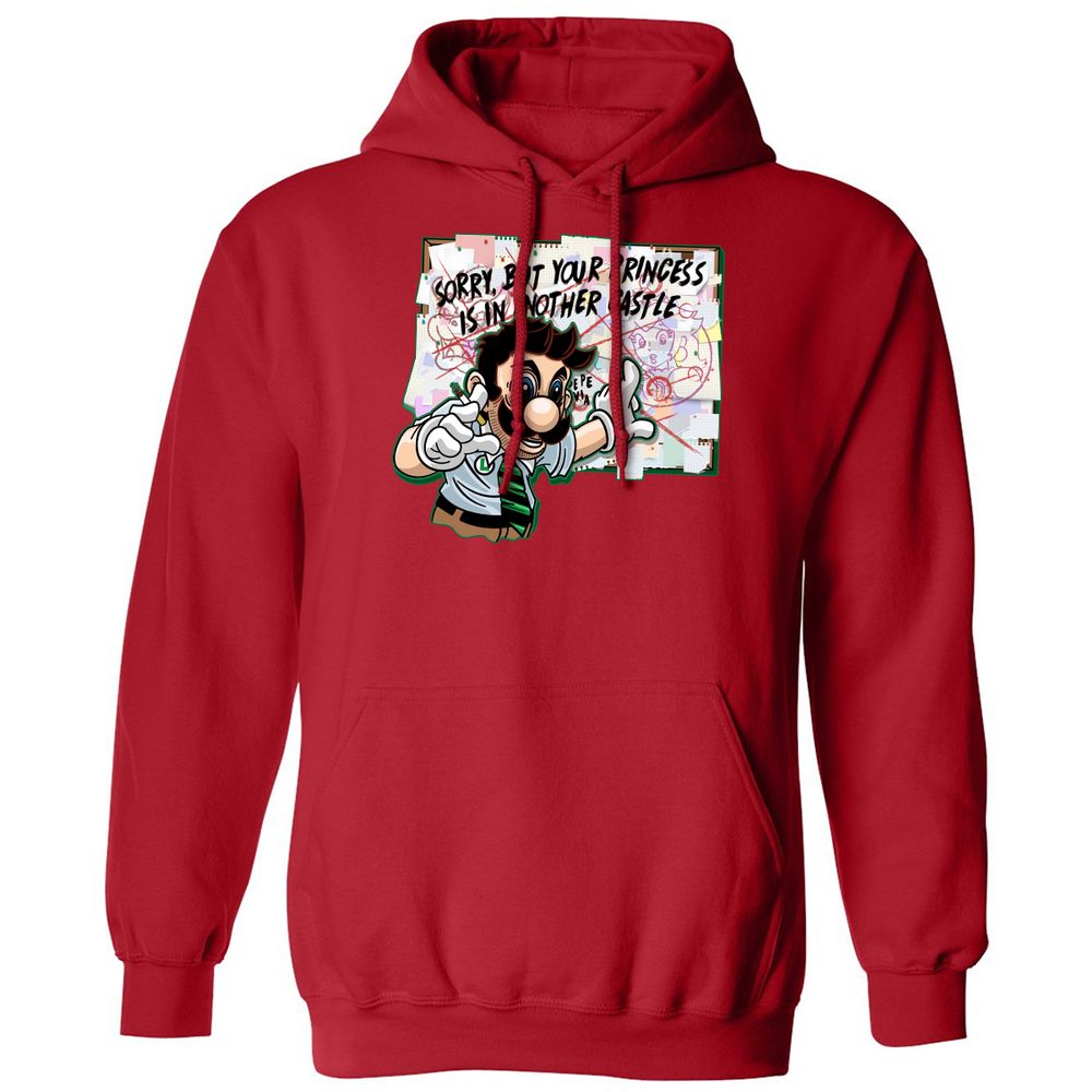 Classic Unisex Hoodie - 4C53QCGH - Red - 5