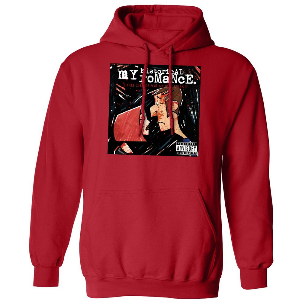 Classic Unisex Hoodie - FHD7BHLQ - Red - 5