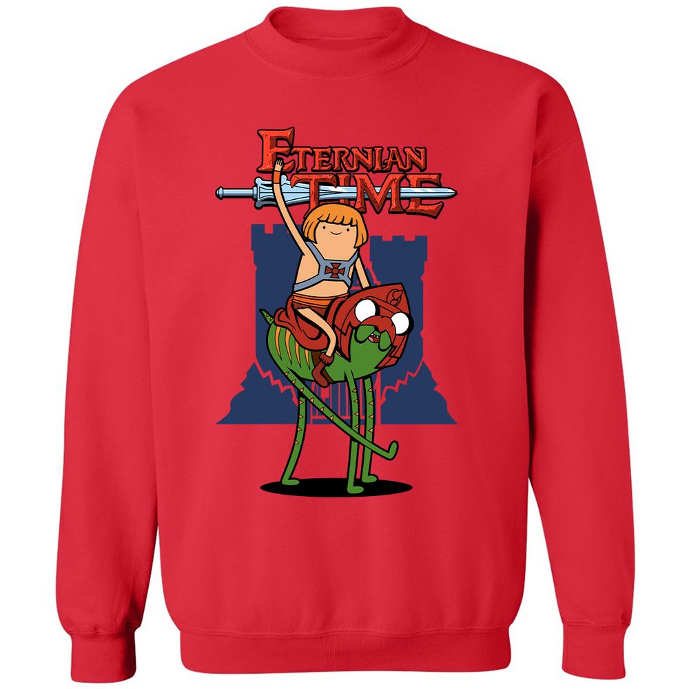 Classic Unisex Sweatshirt - N62V2S1W - Red - 5