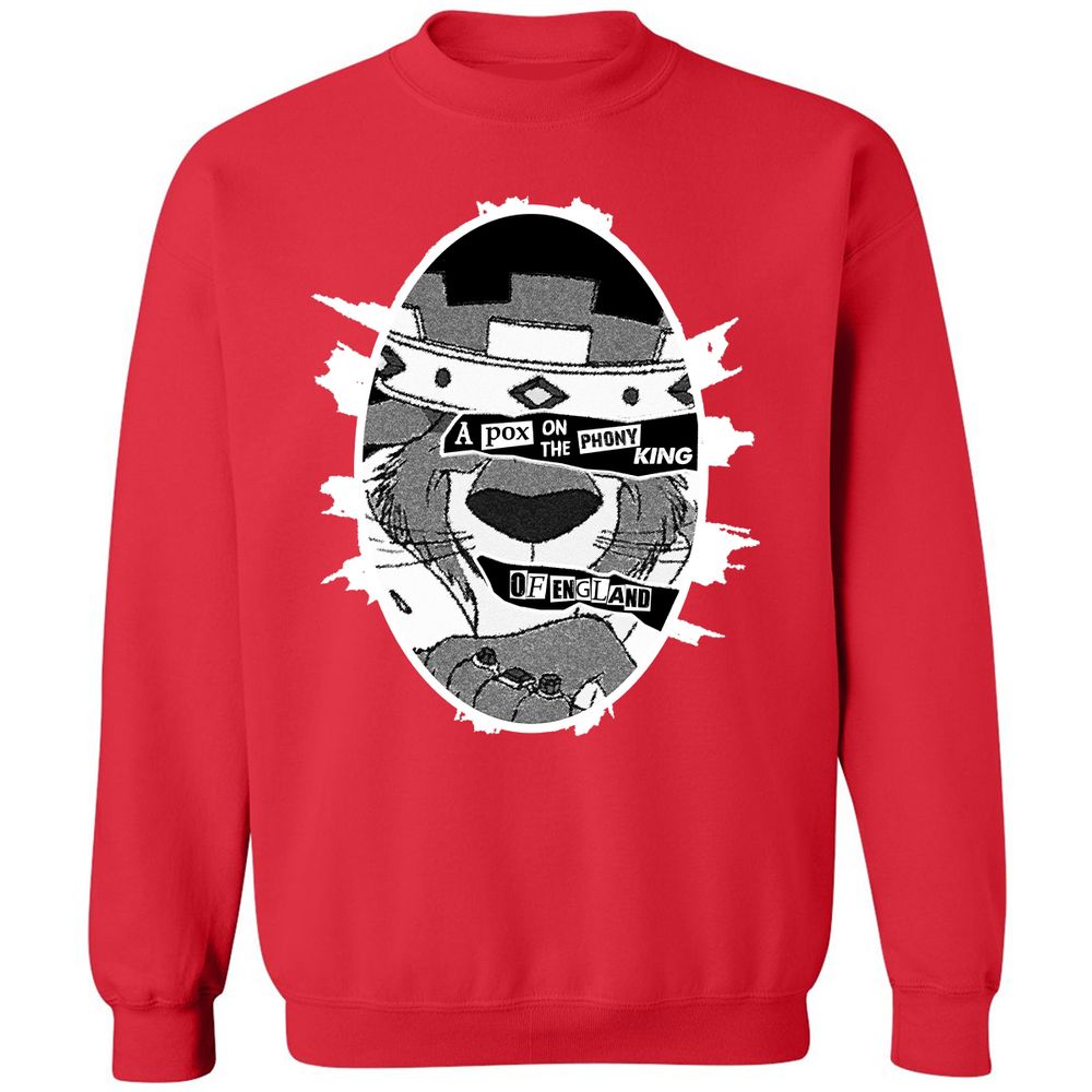 Classic Unisex Sweatshirt - JNMS2C14 - Red - 5