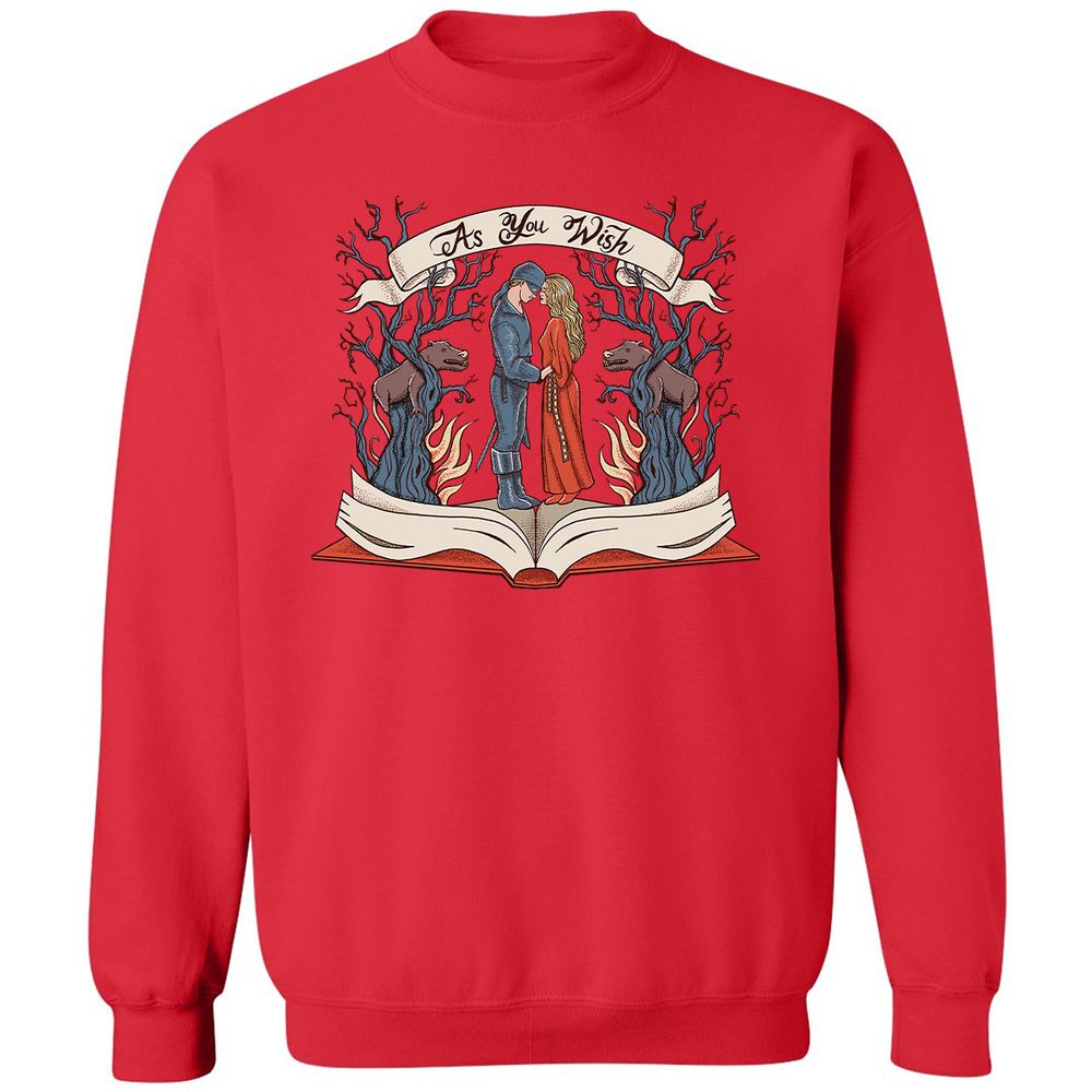 Classic Unisex Sweatshirt - 25BQ37JH - Red - 5