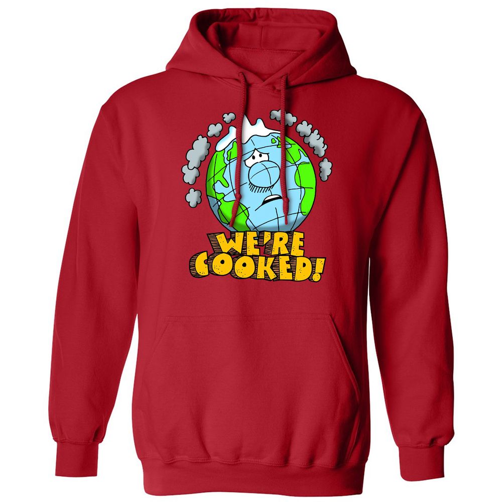 Classic Unisex Hoodie - KLZSY3QB - Red - 5