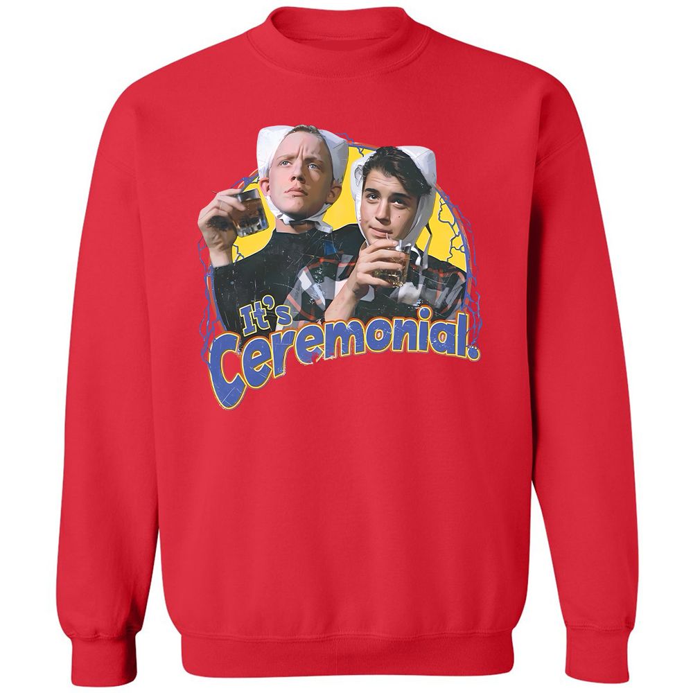 Classic Unisex Sweatshirt - DJWZQ6UU - Red - 5