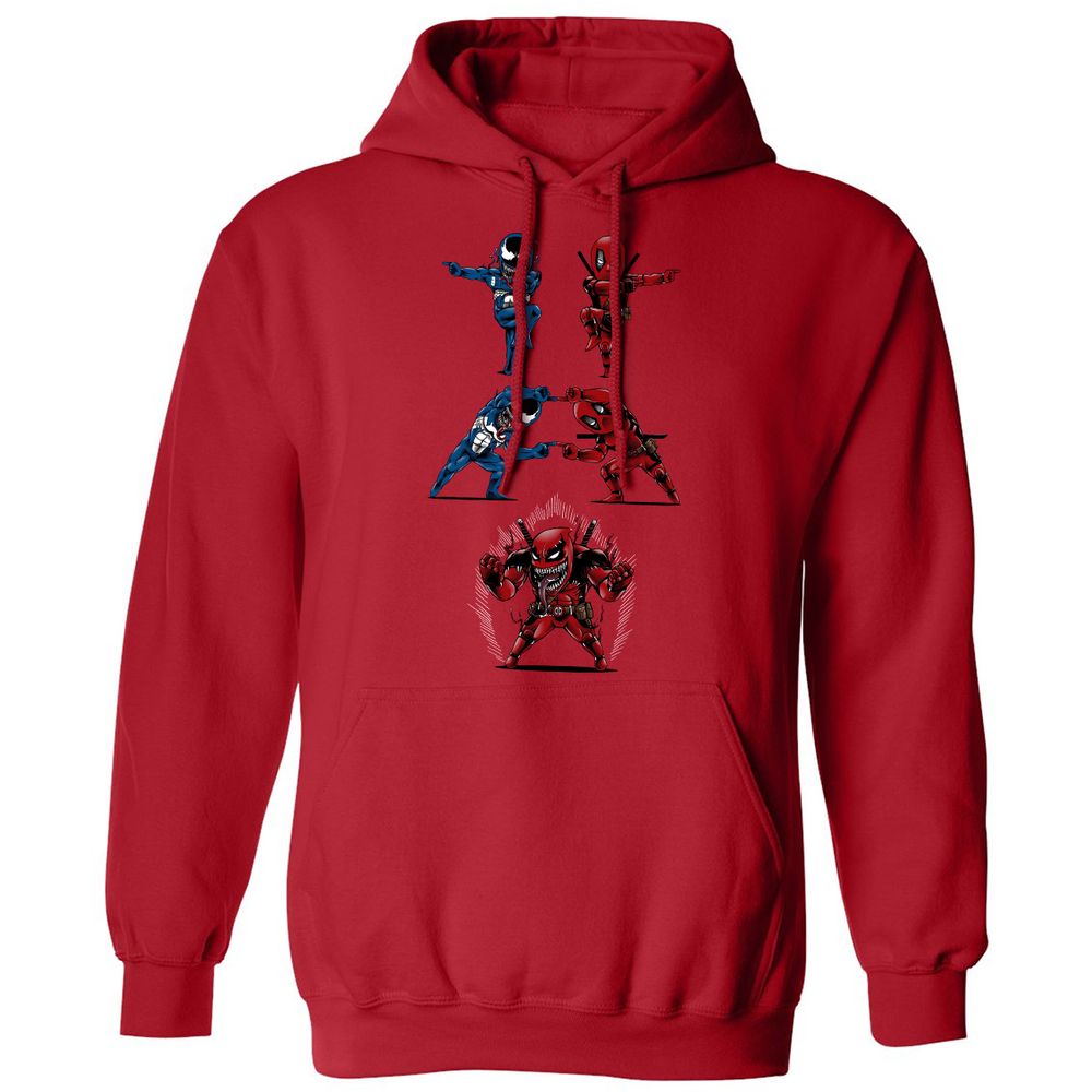 Classic Unisex Hoodie - CBVWC8PH - Red - 5