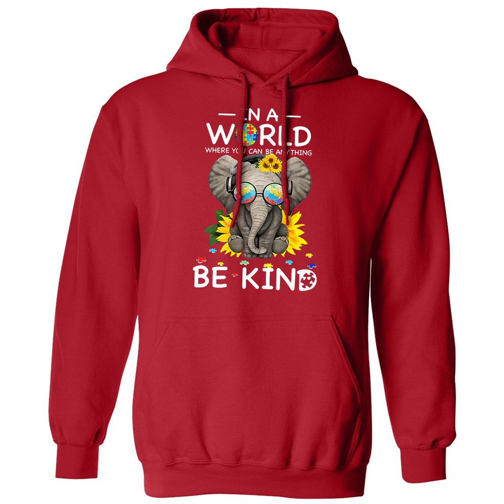 Classic Unisex Hoodie - DXUX6RZ2 - Red - 5