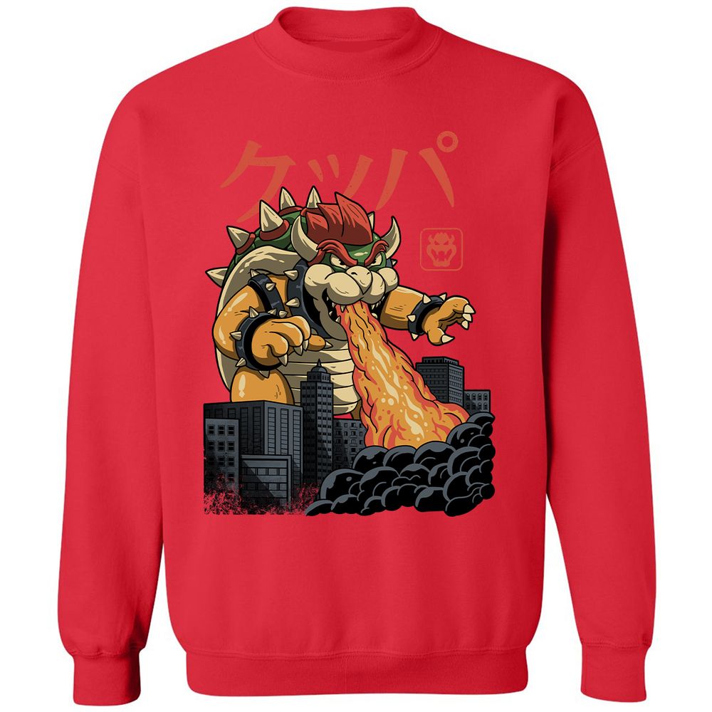 Classic Unisex Sweatshirt - RGJHQHV7 - Red - 5