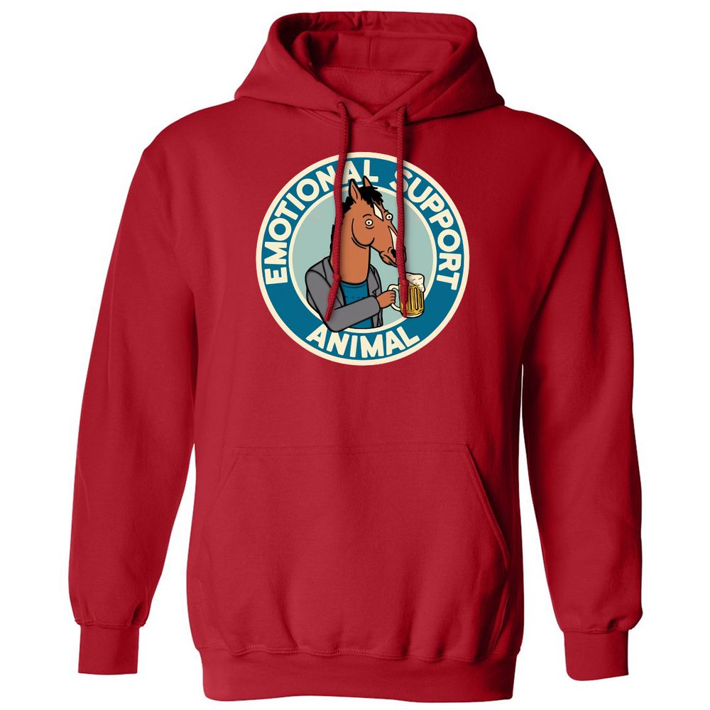 Classic Unisex Hoodie - DS88JYKV - Red - 5