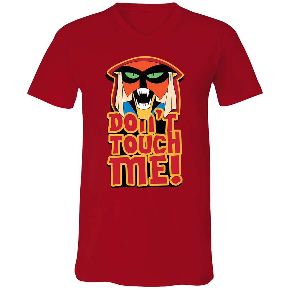 Unisex V-Neck T-Shirt - 8Y1LJLVJ - Red - 5