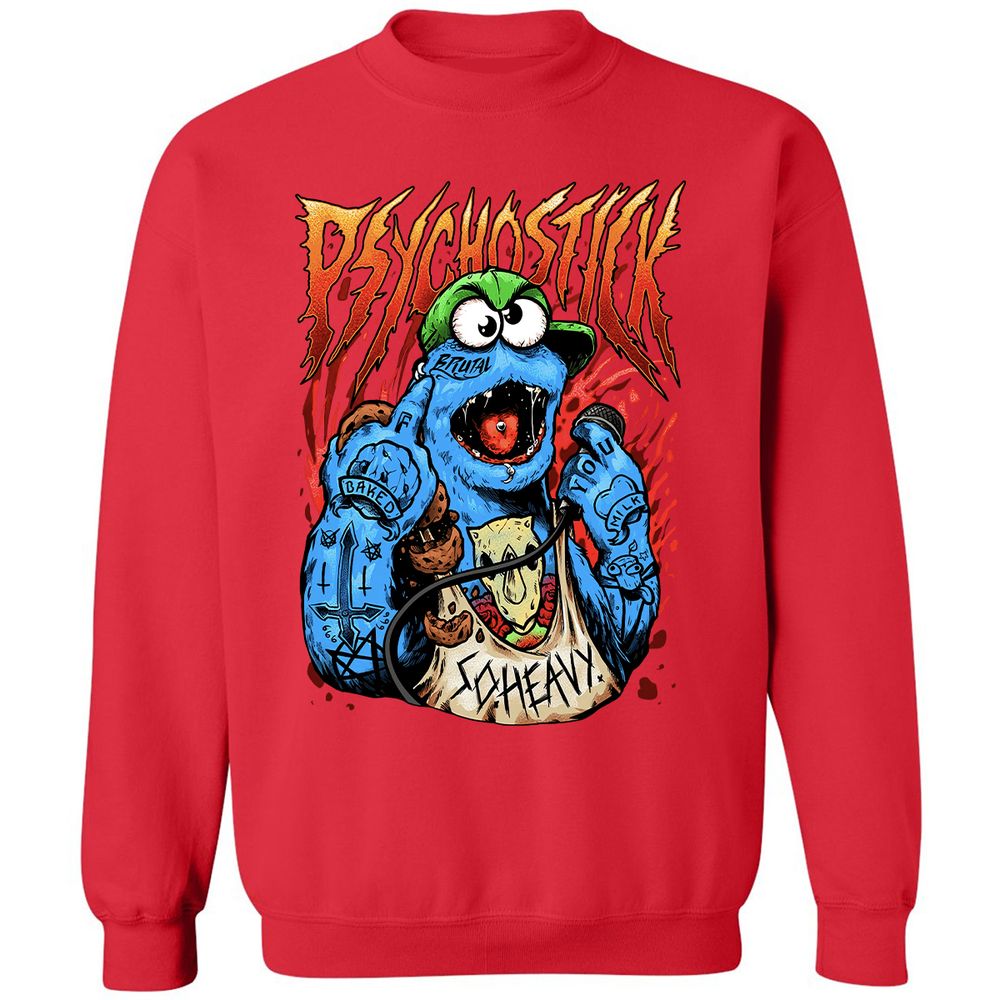 Classic Unisex Sweatshirt - L7N4BEGX - Red - 5