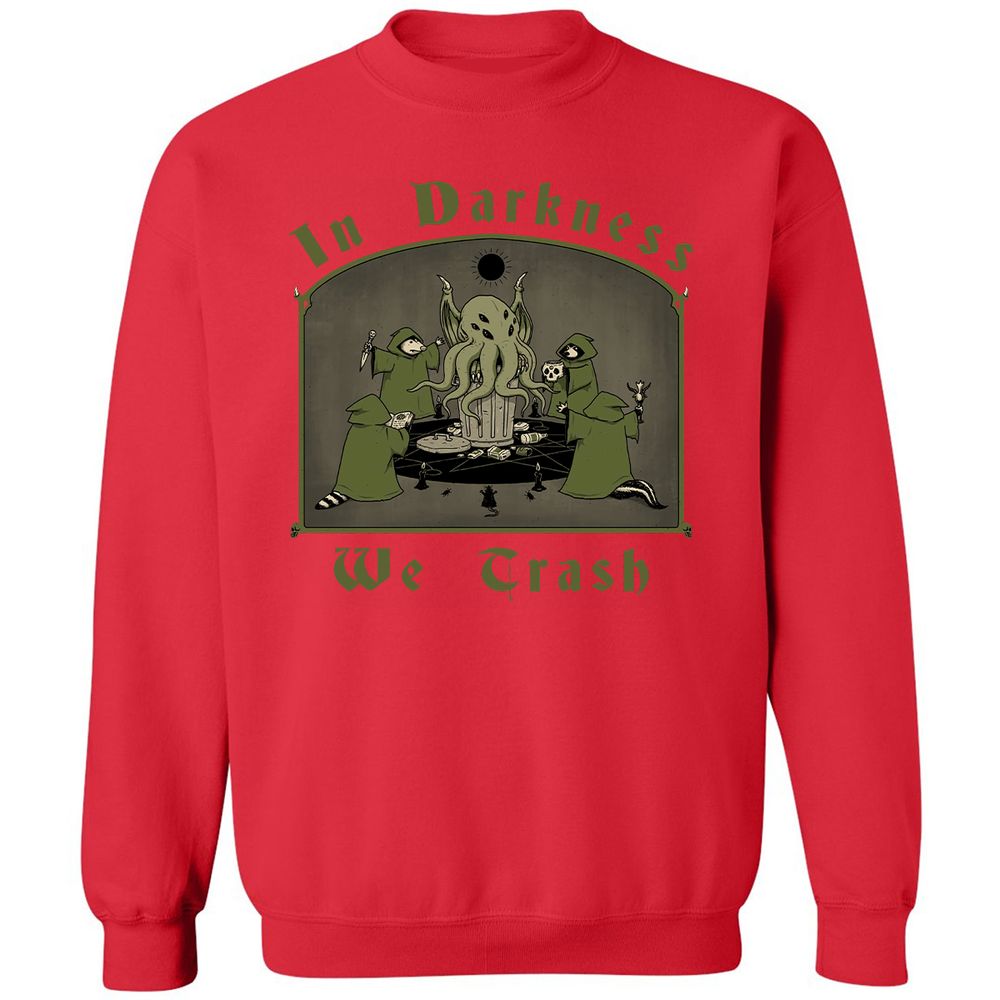 Classic Unisex Sweatshirt - GQJJLN9K - Red - 5