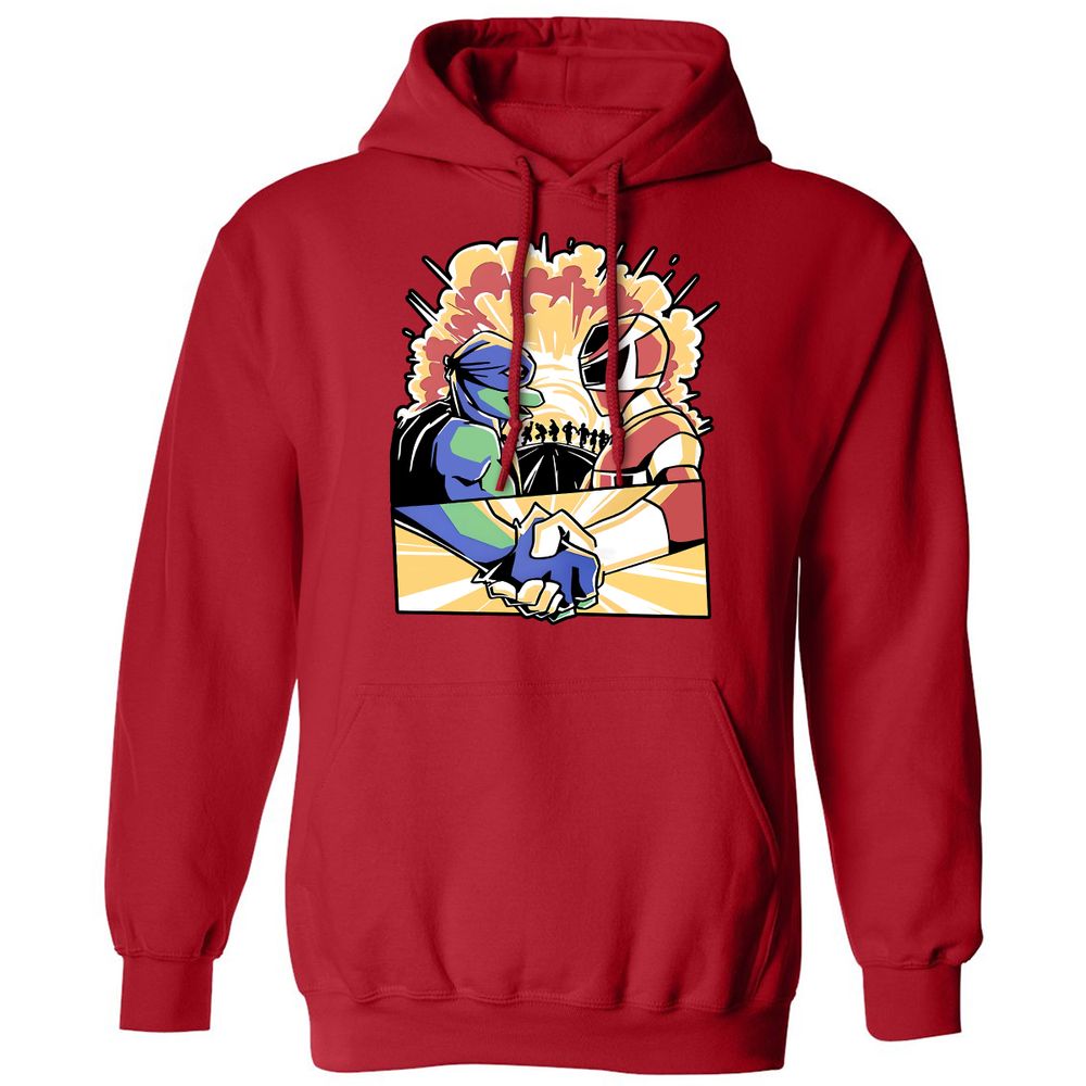 Classic Unisex Hoodie - RXQ1NXNB - Red - 5