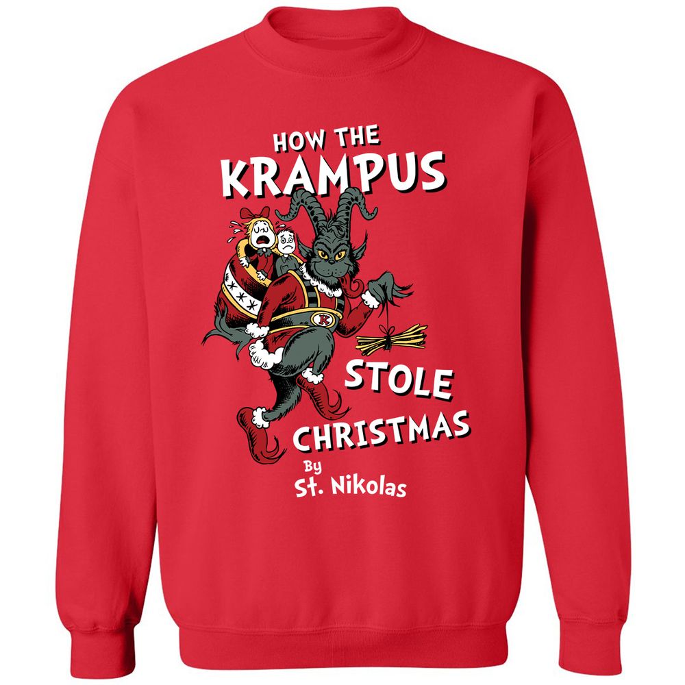 Classic Unisex Sweatshirt - TFVTZTGX - Red - 5