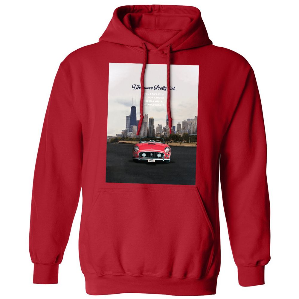 Classic Unisex Hoodie - M1233166 - Red - 5