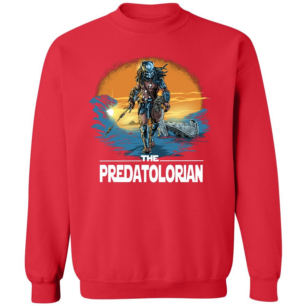 Classic Unisex Sweatshirt - 8TK48GZH - Red - 5