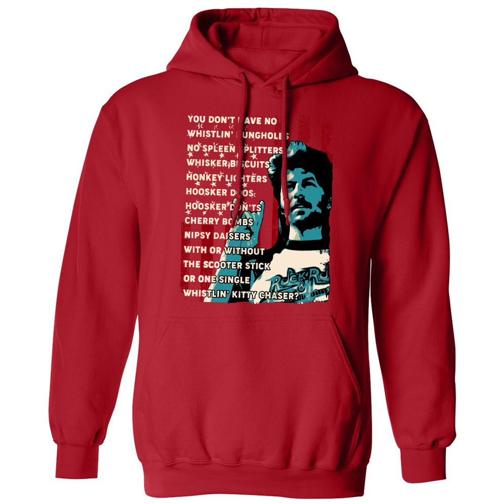Classic Unisex Hoodie - 7WUW8EWC - Red - 5