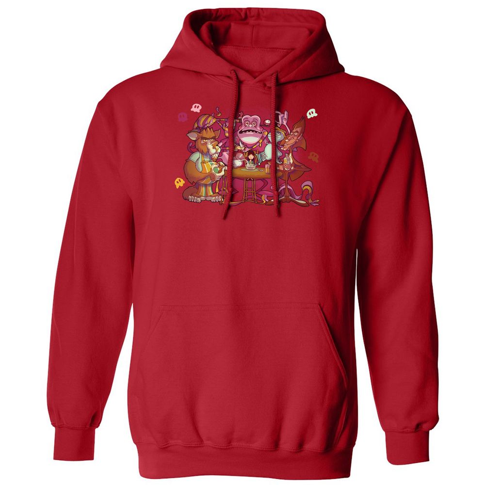 Classic Unisex Hoodie - 9VQAKGHM - Red - 5