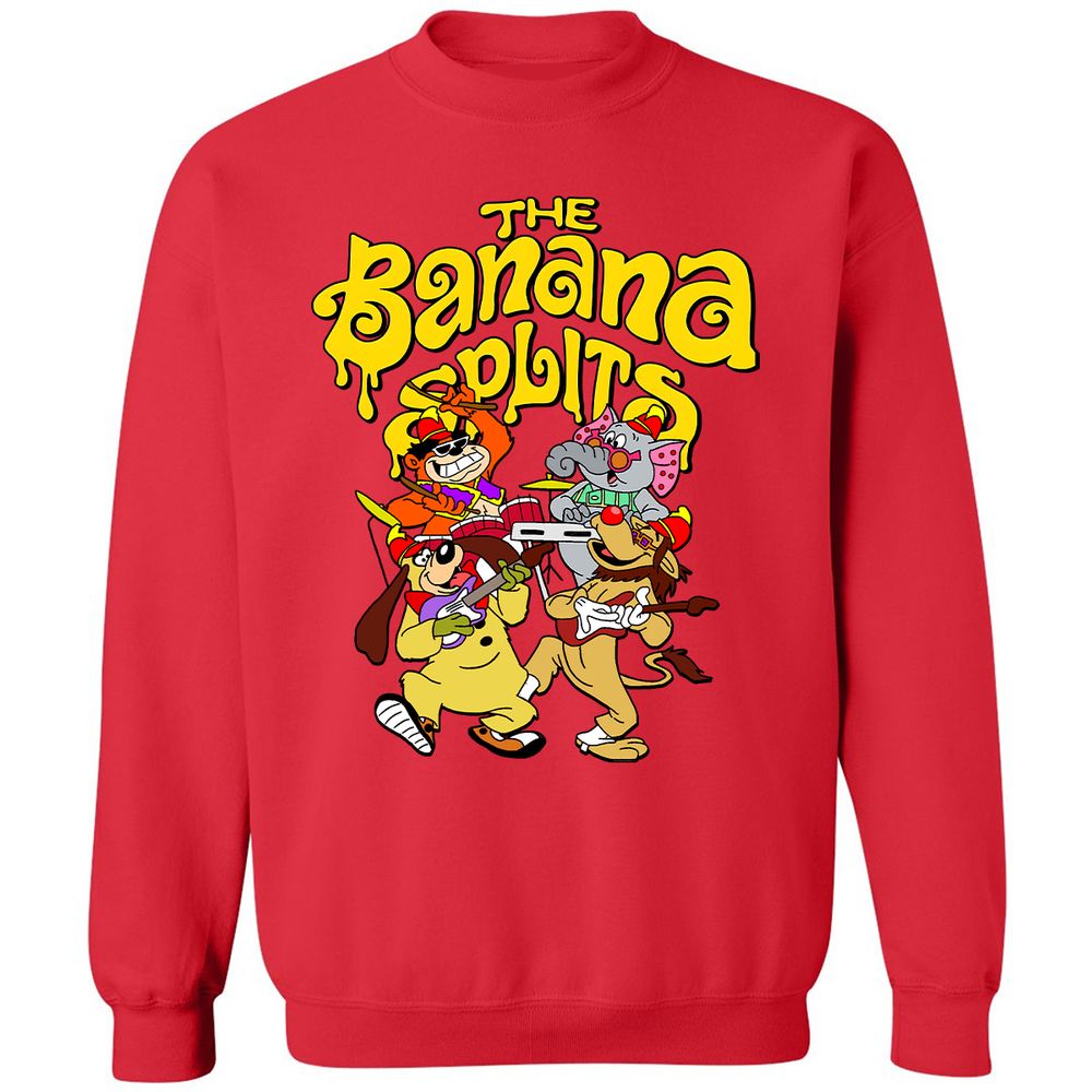 Classic Unisex Sweatshirt - 9KKFR8CG - Red - 5