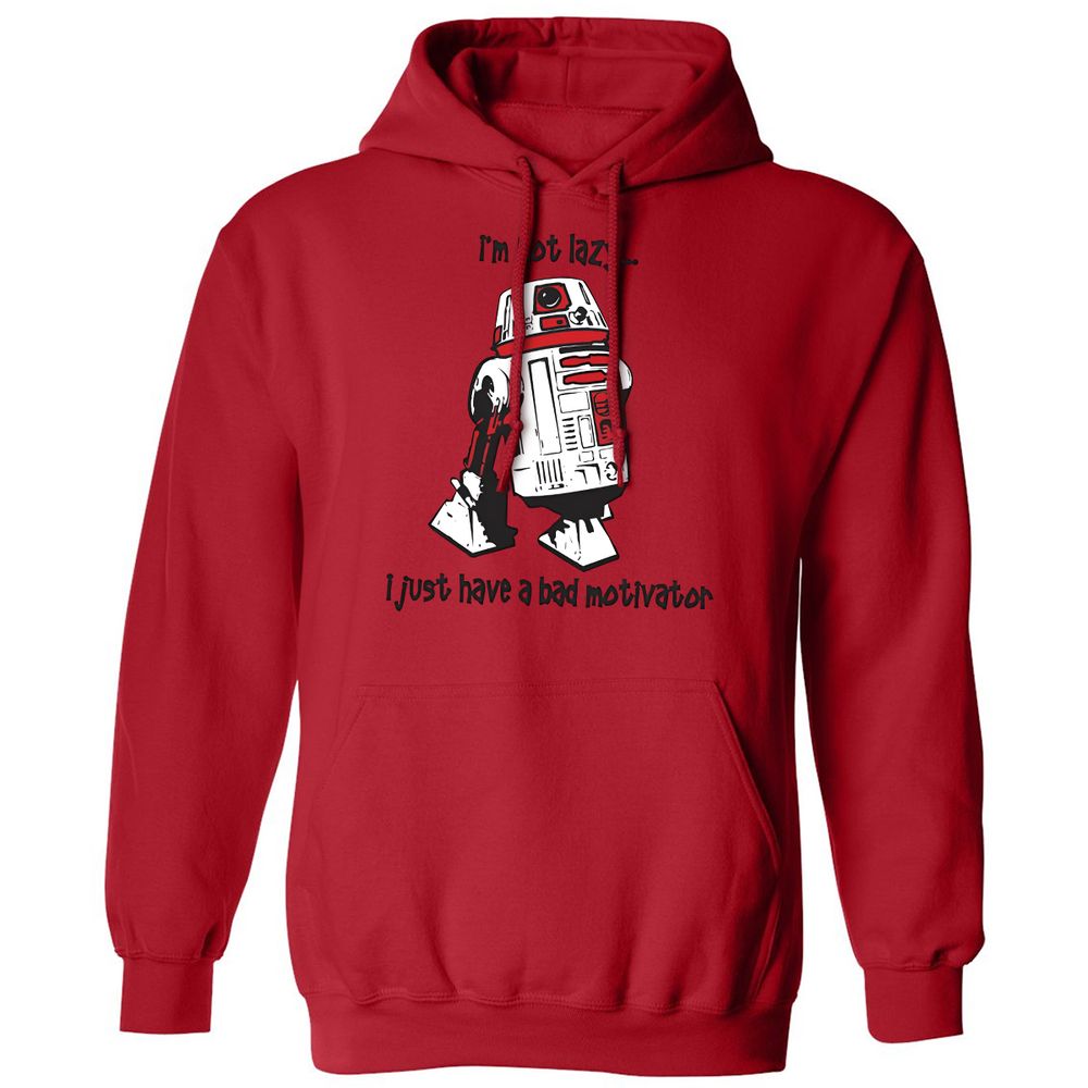 Classic Unisex Hoodie - 75YU4PQ4 - Red - 5