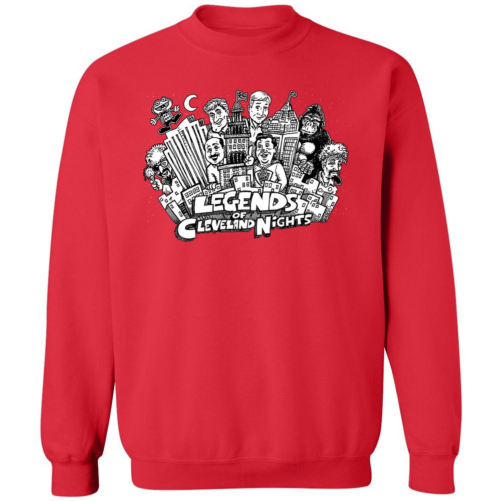 Classic Unisex Sweatshirt - 96AX4UES - Red - 5
