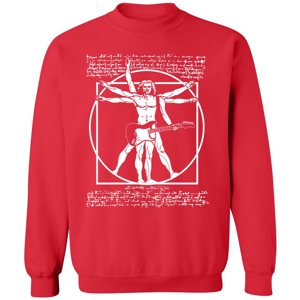 Classic Unisex Sweatshirt - M5YFJV2H - Red - 5