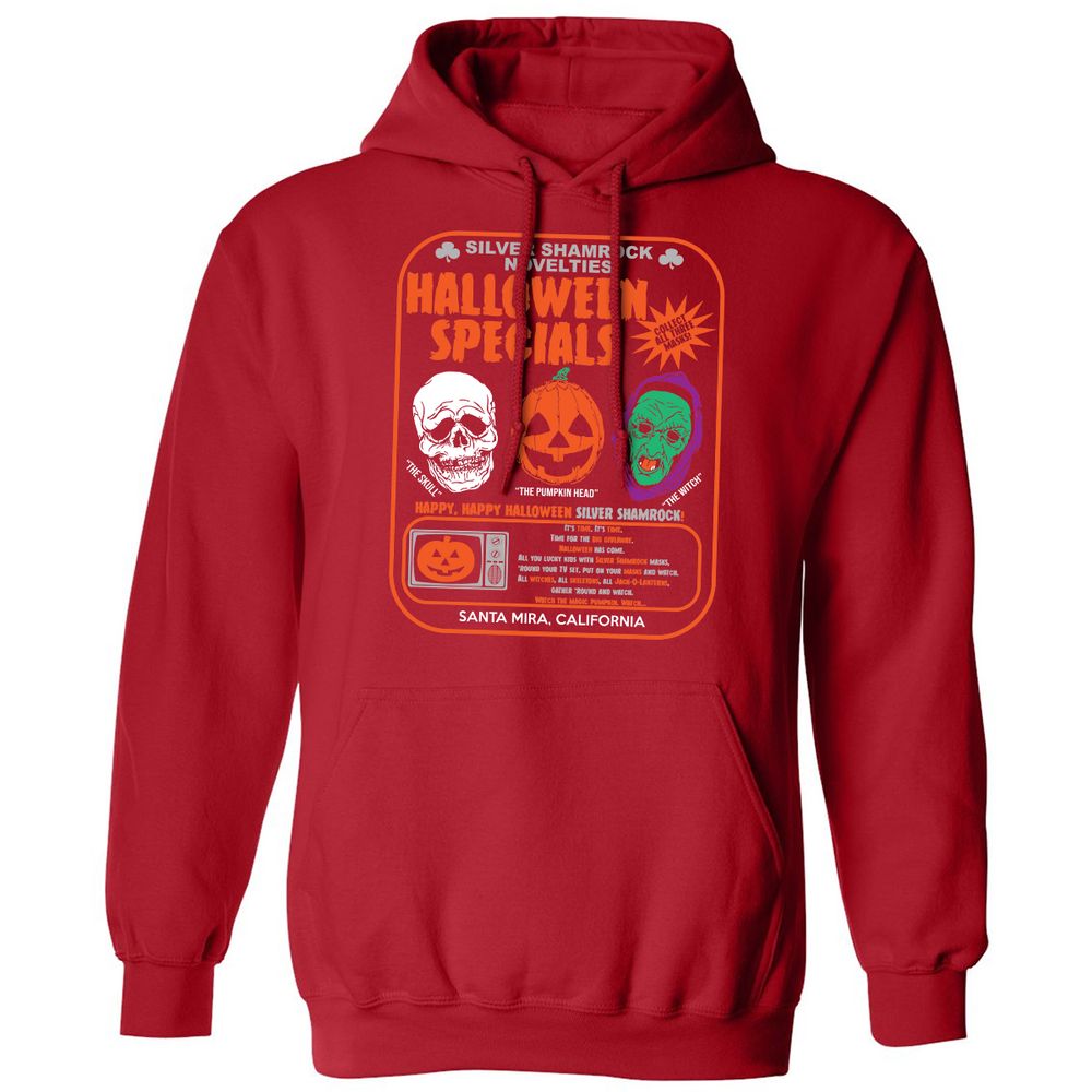 Classic Unisex Hoodie - ZLJ6K6RB - Red - 5