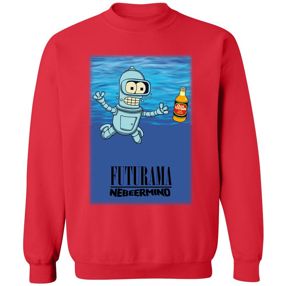 Classic Unisex Sweatshirt - MG8QZ9LG - Red - 5
