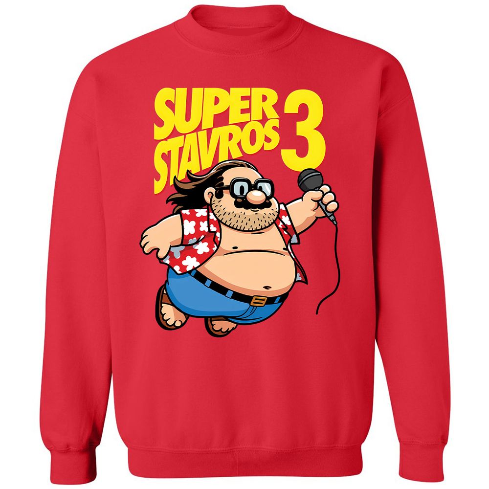 Classic Unisex Sweatshirt - 3PV8ASRE - Red - 5