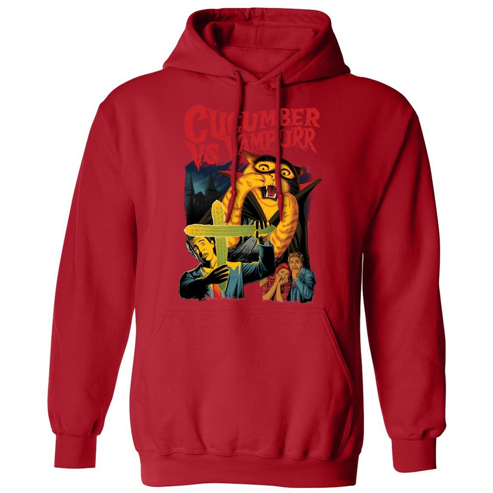 Classic Unisex Hoodie - 79PEU9G1 - Red - 5