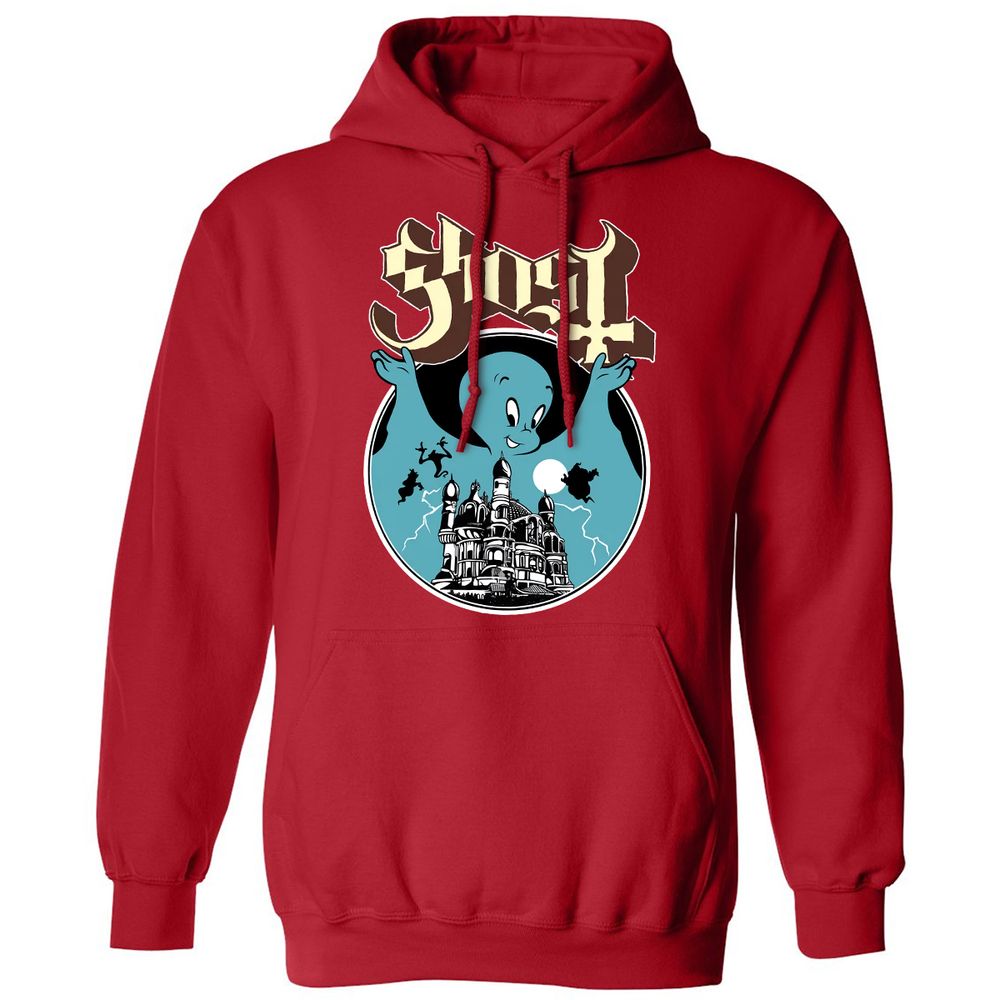 Classic Unisex Hoodie - H597NM1Q - Red - 5