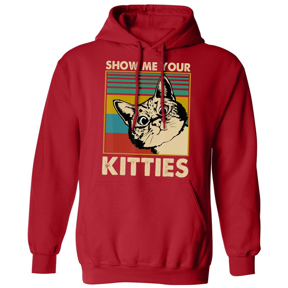 Classic Unisex Hoodie - PJQ9N7Q5 - Red - 5