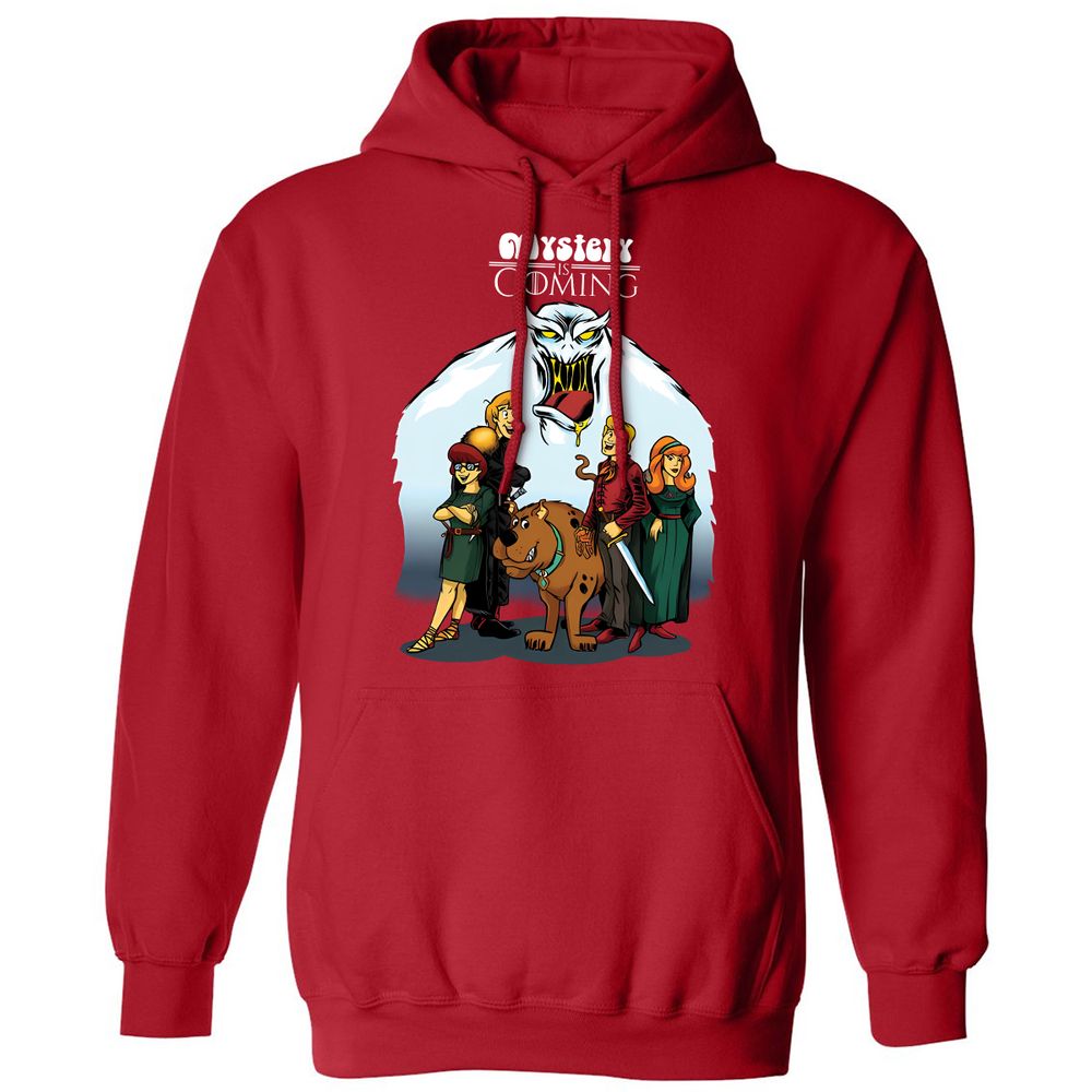 Classic Unisex Hoodie - XH9HQ3XQ - Red - 5