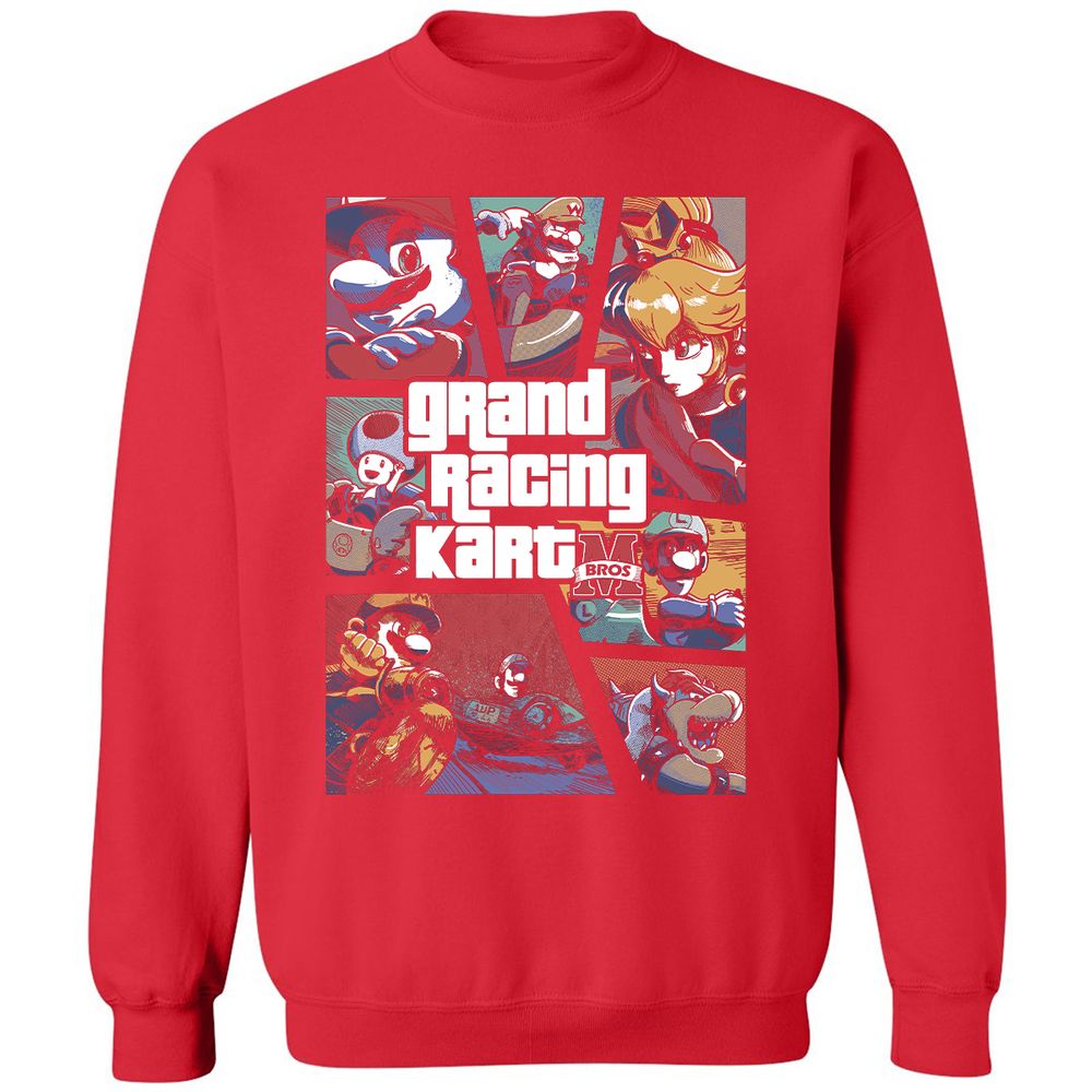 Classic Unisex Sweatshirt - 5QXCDWDQ - Red - 5