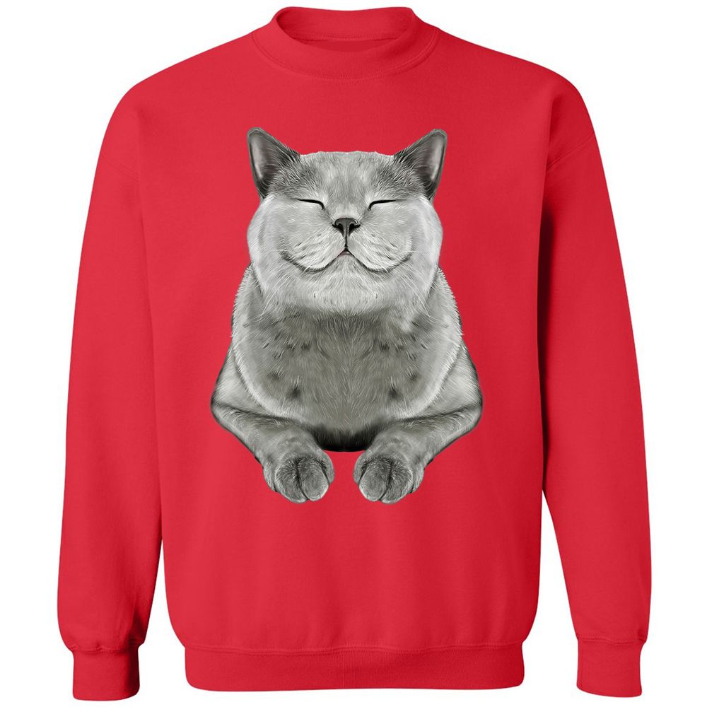 Classic Unisex Sweatshirt - WW71SQDV - Red - 5