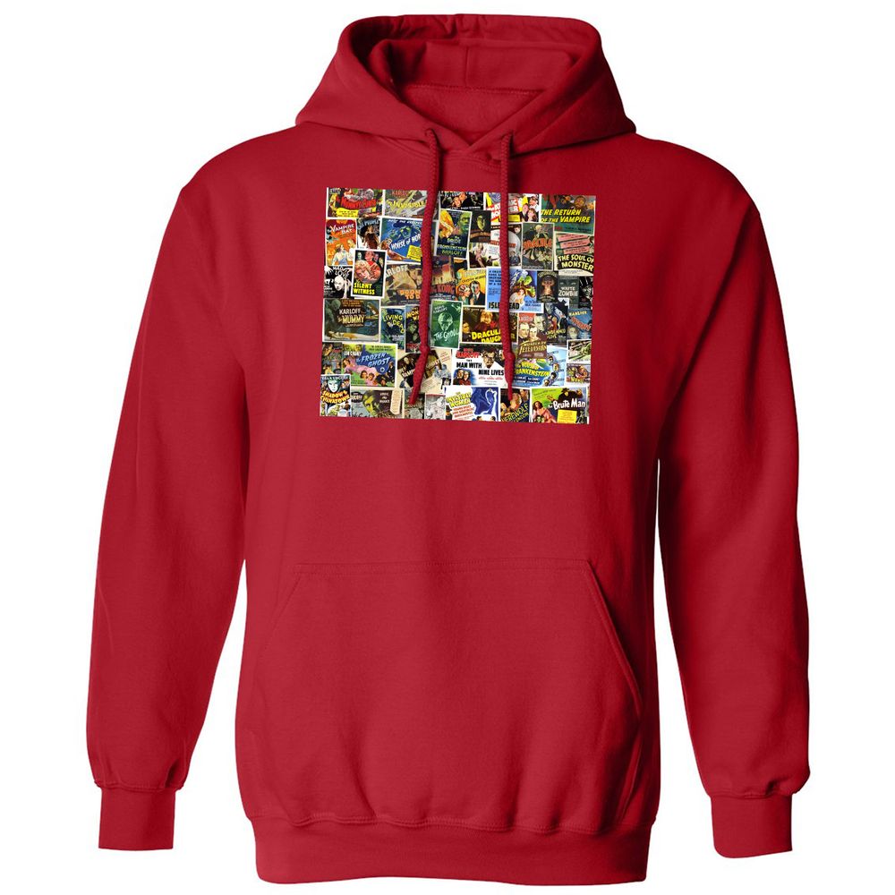 Classic Unisex Hoodie - XRDQGDTS - Red - 5