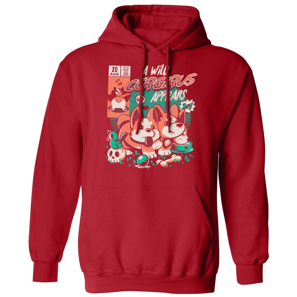 Classic Unisex Hoodie - UUYA156A - Red - 5