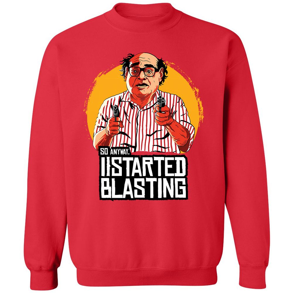 Classic Unisex Sweatshirt - 2D5DQ8M3 - Red - 5