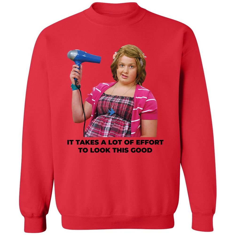 Classic Unisex Sweatshirt - 6ZAY2UK7 - Red - 5