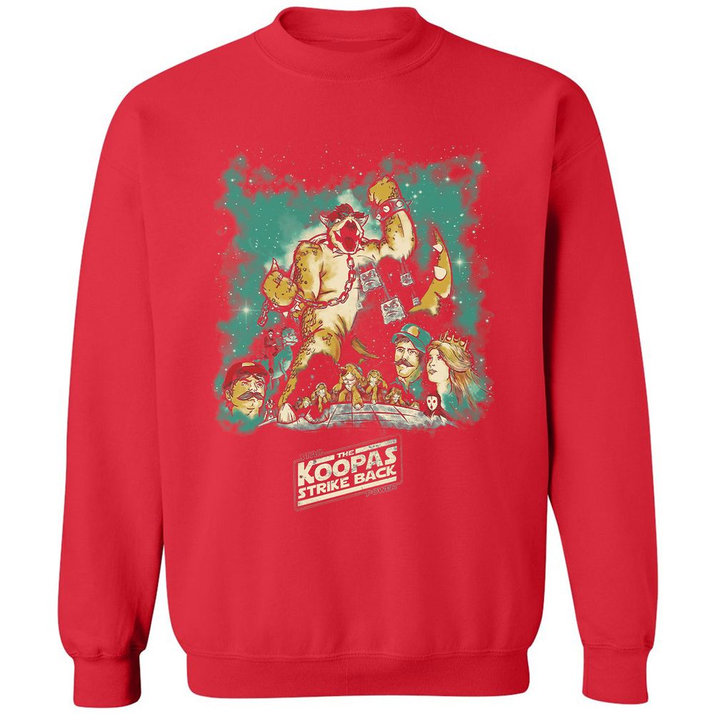 Classic Unisex Sweatshirt - 7Y5SV7KB - Red - 5