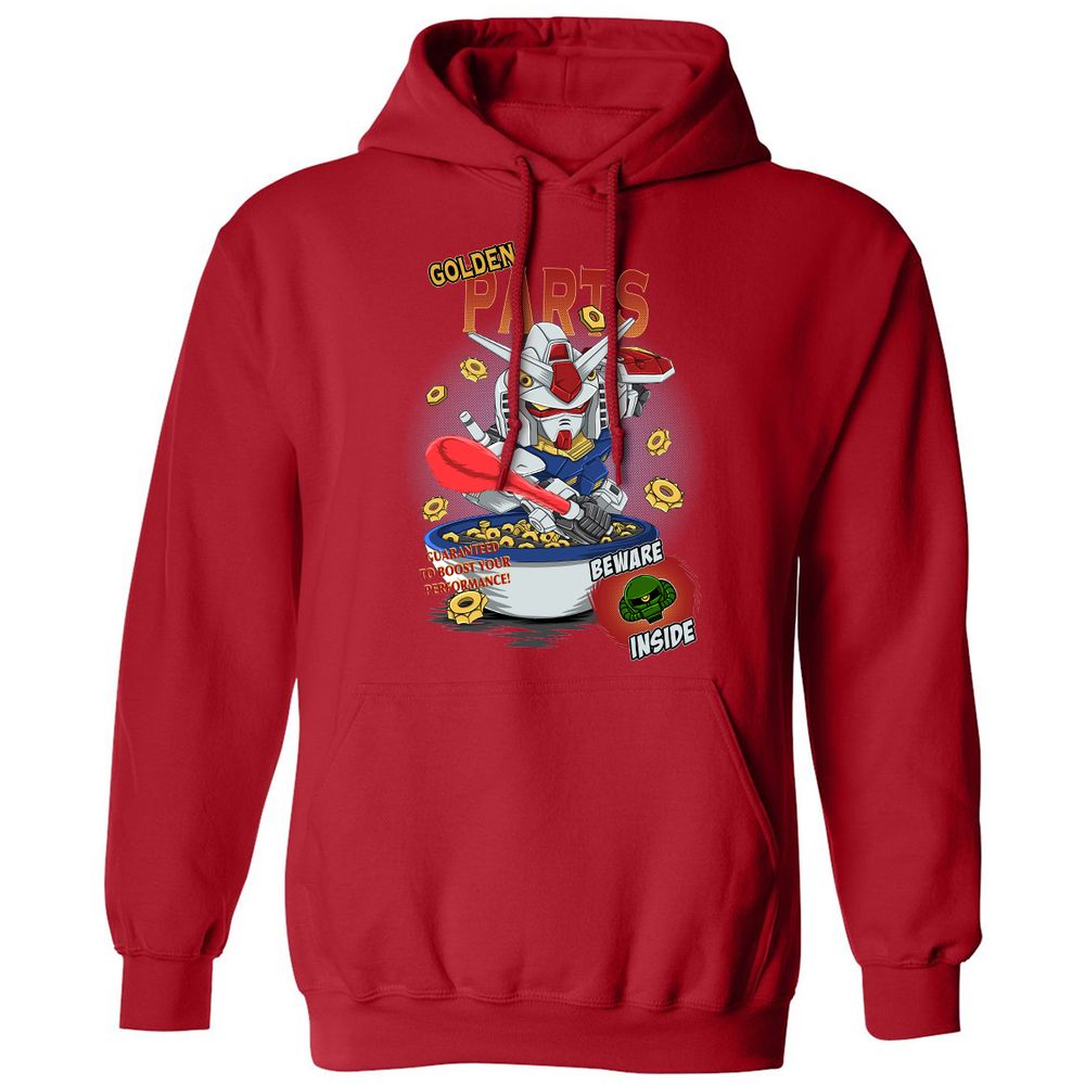 Classic Unisex Hoodie - H7L5QX9V - Red - 5