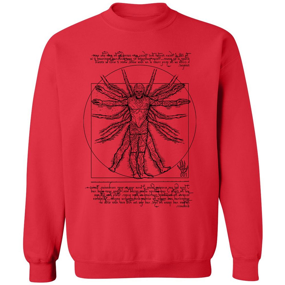 Classic Unisex Sweatshirt - MKBVLKGE - Red - 5