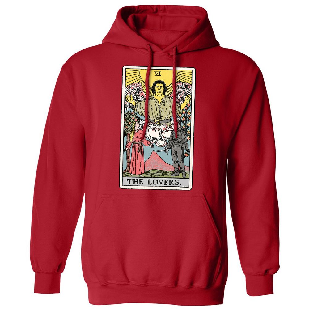 Classic Unisex Hoodie - NJDJATZY - Red - 5