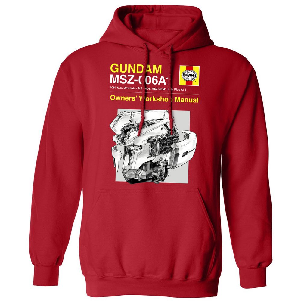 Classic Unisex Hoodie - N239HPZH - Red - 5
