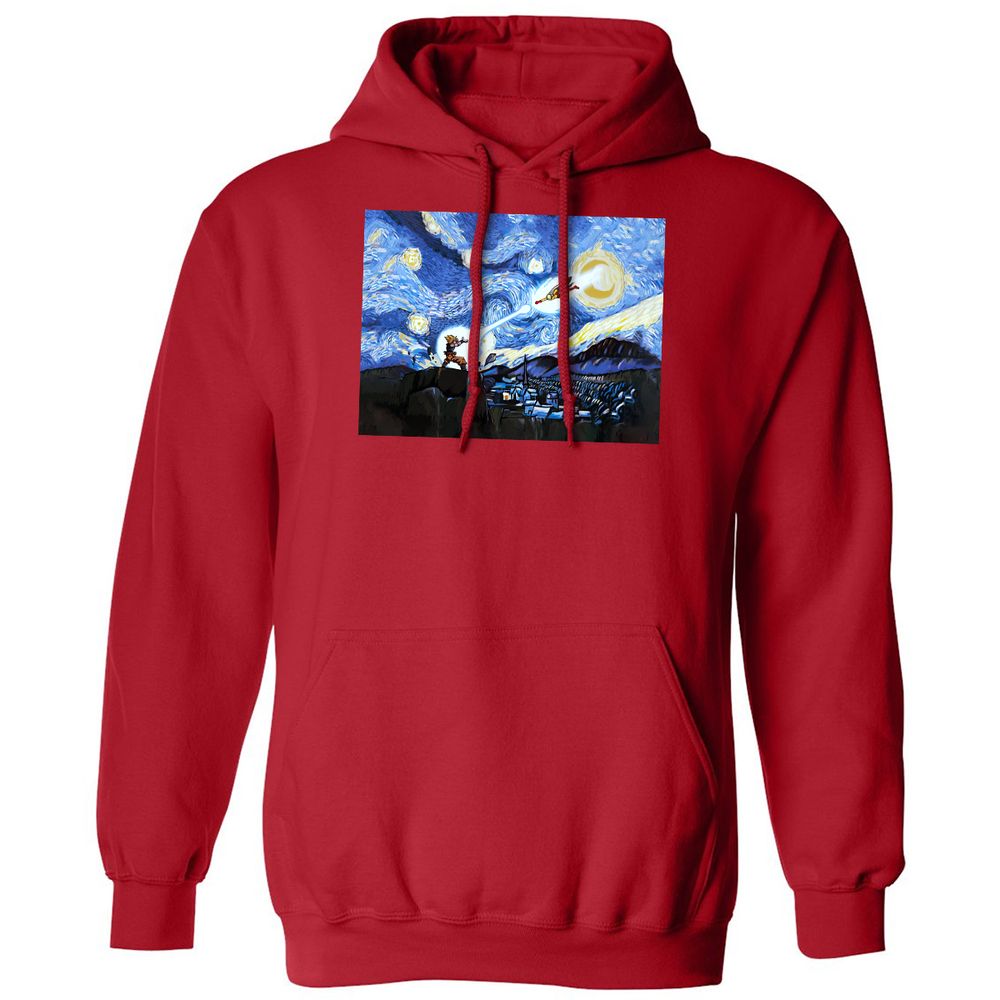 Classic Unisex Hoodie - HNSZQFVY - Red - 5