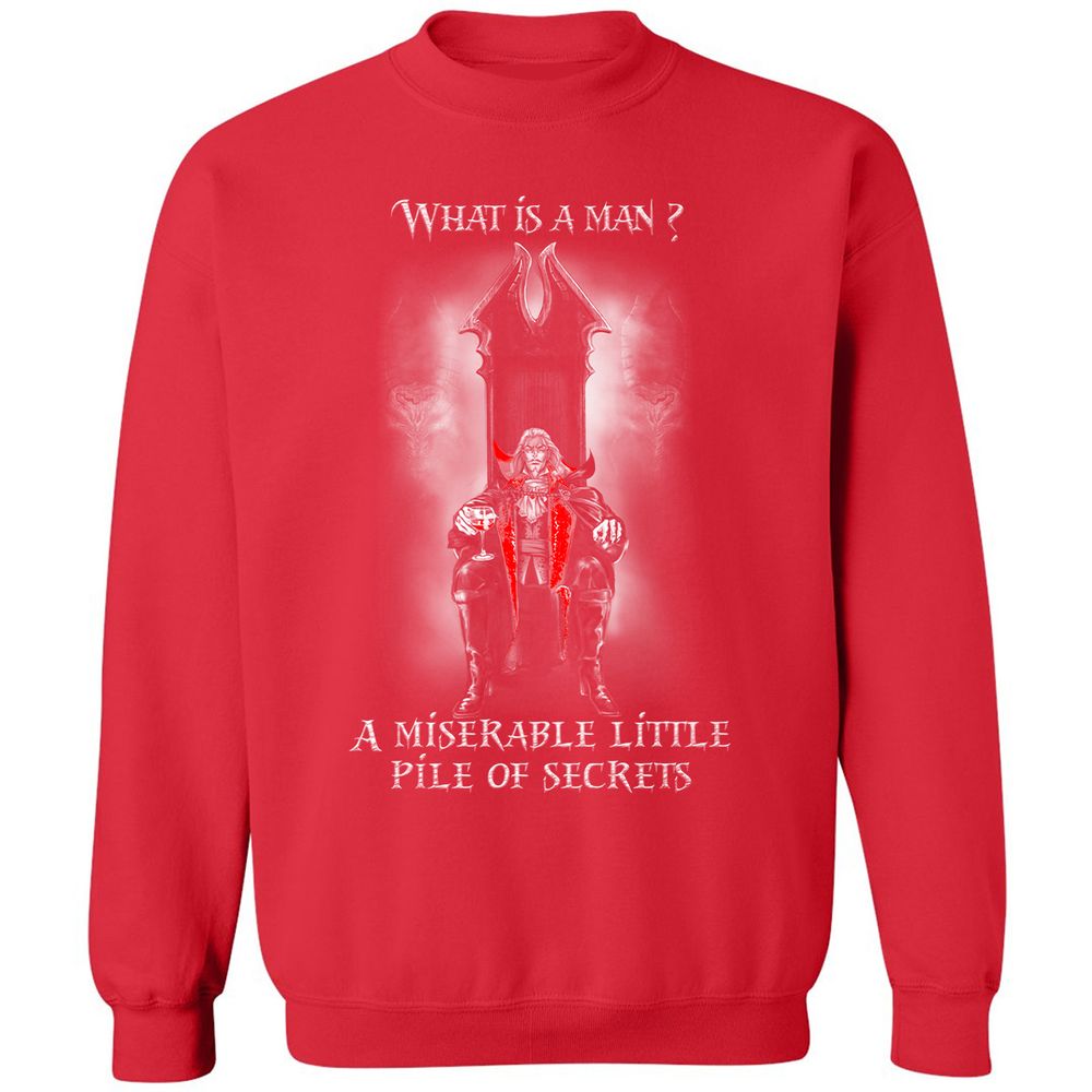 Classic Unisex Sweatshirt - T9HHPATR - Red - 5