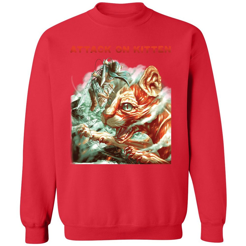 Classic Unisex Sweatshirt - SMXAKSY6 - Red - 5