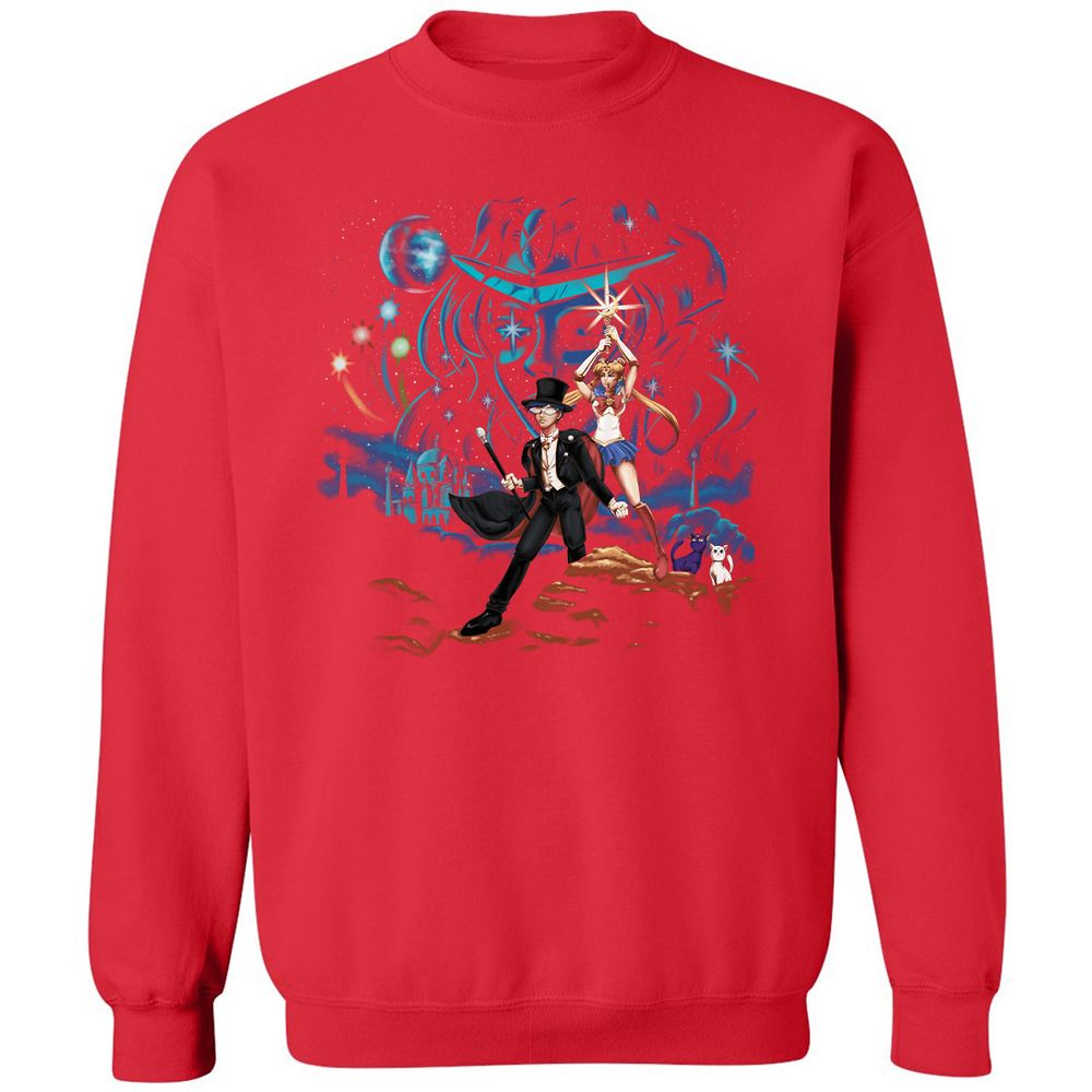 Classic Unisex Sweatshirt - MA8BNHZV - Red - 5