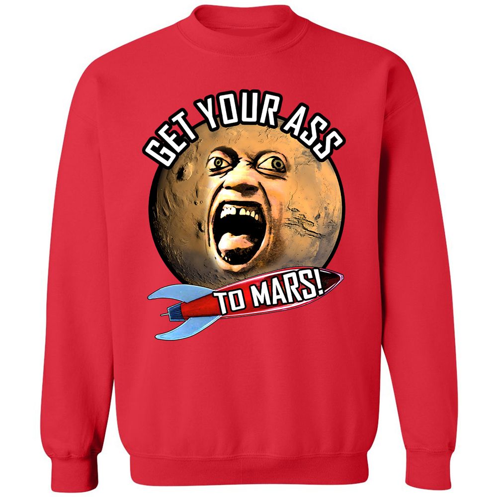 Classic Unisex Sweatshirt - AC7KSJQ2 - Red - 5